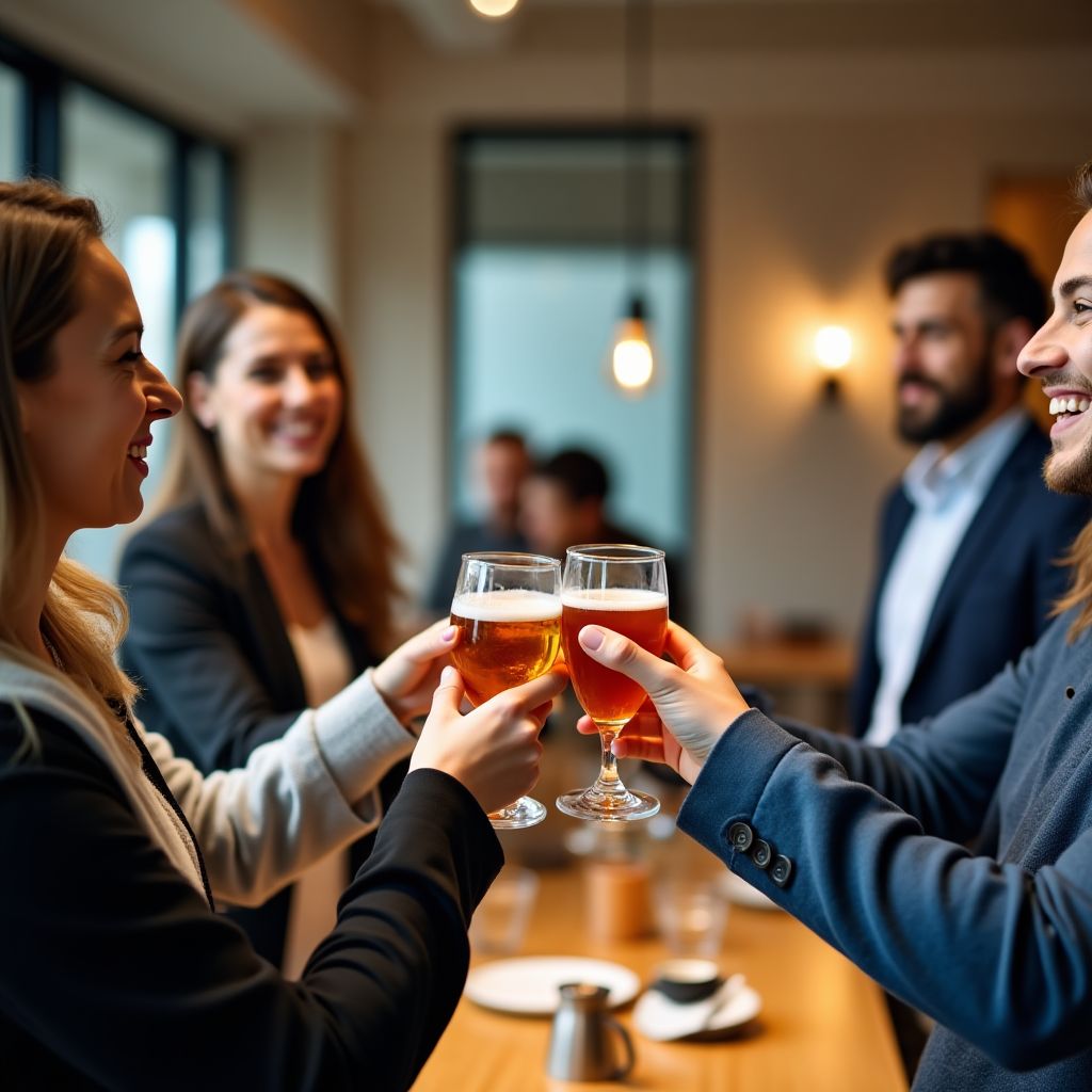 Celebración de un hito del proyecto