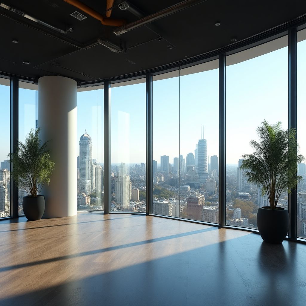 Vista de la oficina en Buenos Aires